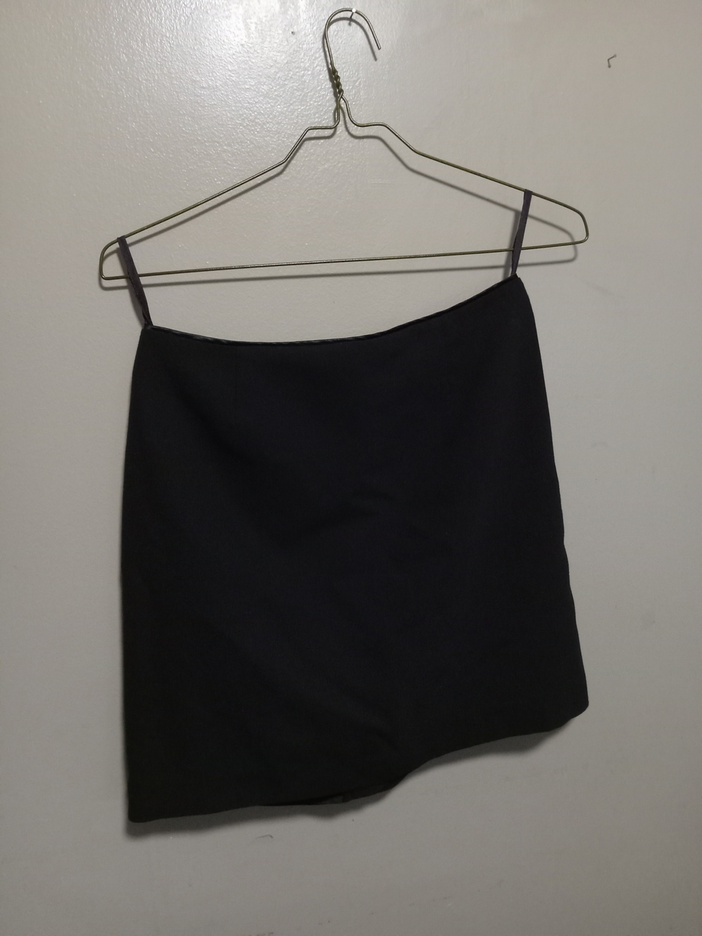 GAP Black Mini Skirt with Slim Straps